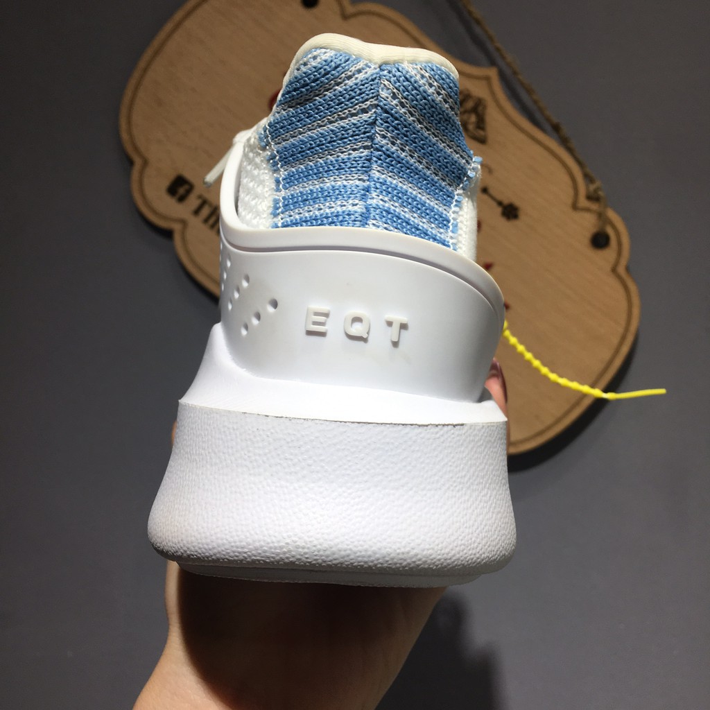 🎁FULL BOX🎁 Giày Sneaker Nam, Nữ  EQT Trắng Gót Xanh Cao Cấp | BigBuy360 - bigbuy360.vn