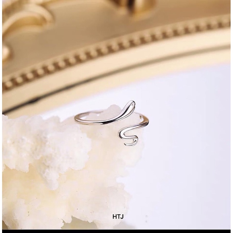 Nhẫn bạc BiBi silver - Nhẫn rắn dạng hở nhỏ xinh