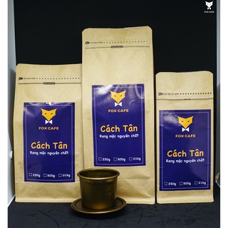 Cà phê Robusta + Arabica 1kg - FOX CAFE - Cách Tân