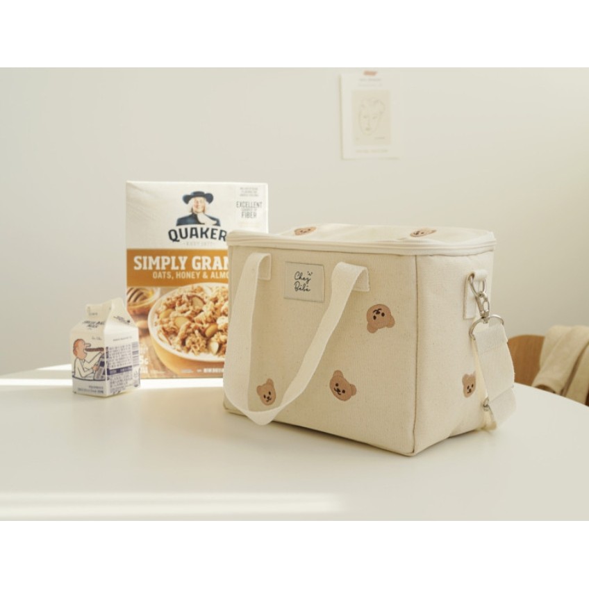 Túi đựng thức ăn cách nhiệt cho bé hãng Chezbebe xuất xứ Hàn Quốc