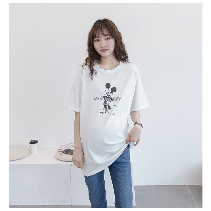 Áo Bầu Xinh Thun Hình Cao Cấp AB241