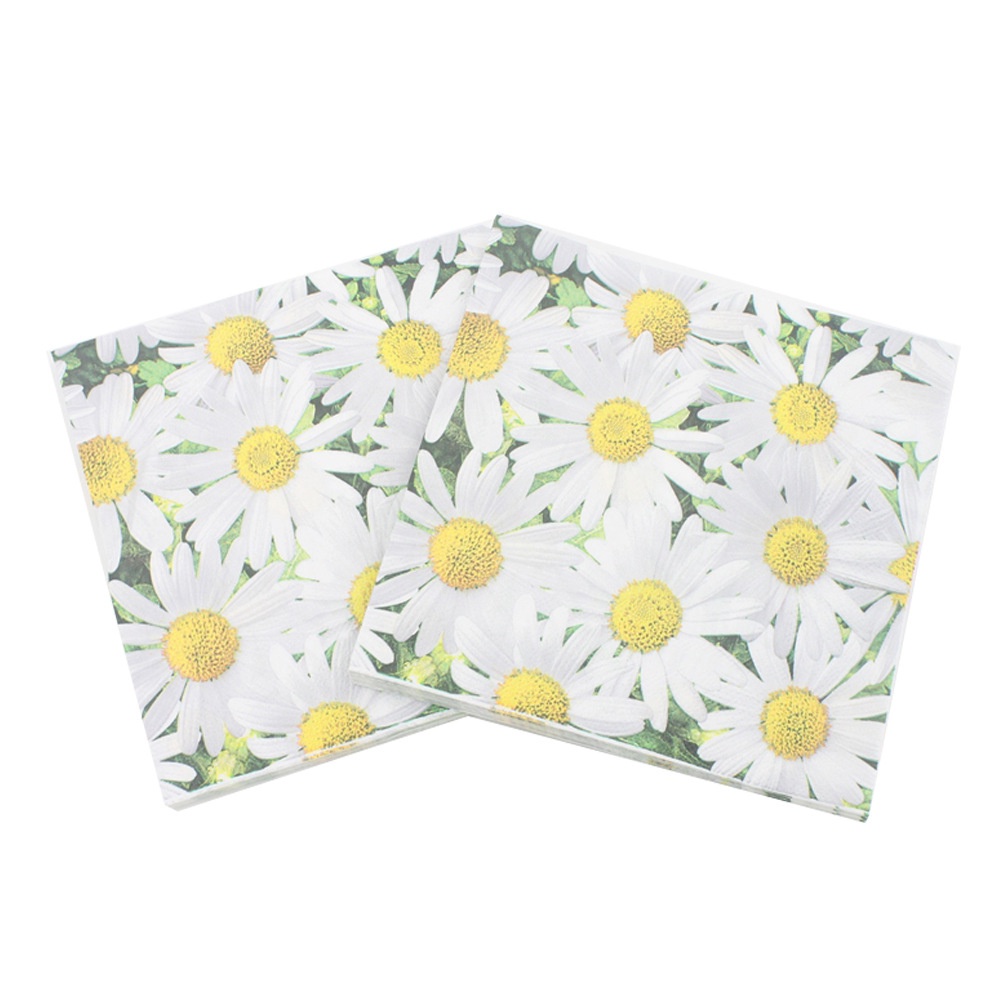 Bộ 20 Khăn Ăn In Họa Tiết Lá Nhiều Màu Sắc Kích Thước 33 * 33cm (14 Kiểu)