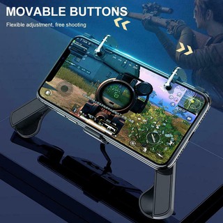 H8 Gamepad PUBG Helper Metal Button for Peace Elite Game Controller PUBG Mobile Controller Joystick Gamepad for IOS