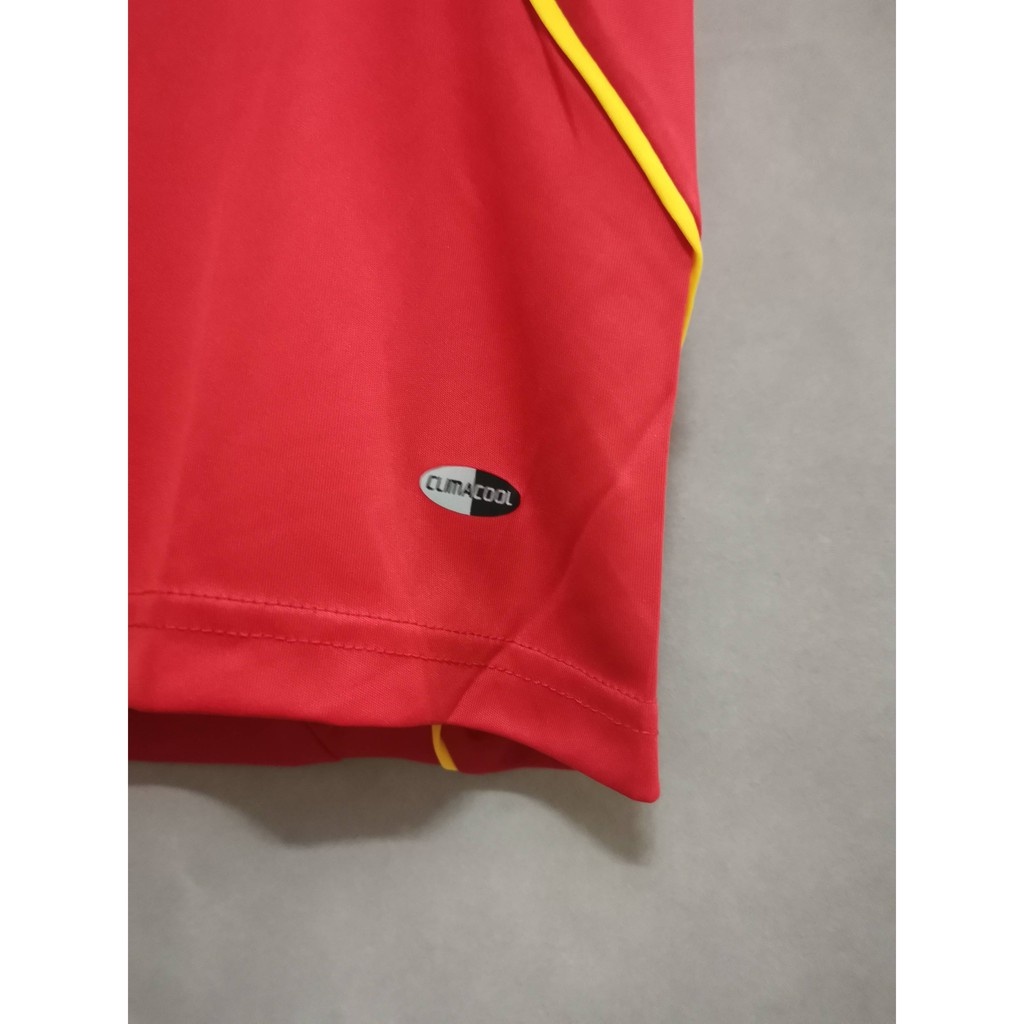 Áo Thun Bóng Đá Đội Tây Ban Nha 08/09 DAVID VILLA 7 Tores 9 A.INIESTA 6 2008