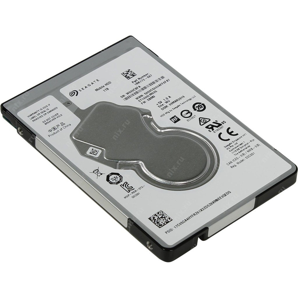 Ổ cứng HDD Notebook Seagate 1TB