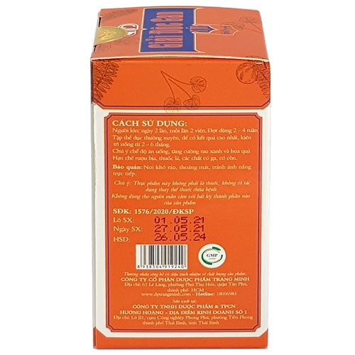 GIẢI ĐỘC GAN TM - Giúp giải độc gan, bảo vệ tế bào gan, hỗ trợ tăng cường chức năng gan (60 viên)