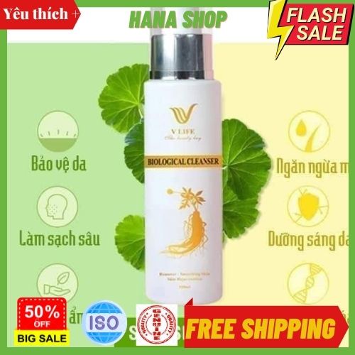 FREESHIP  Sữa rửa mặt sinh học VLIFE