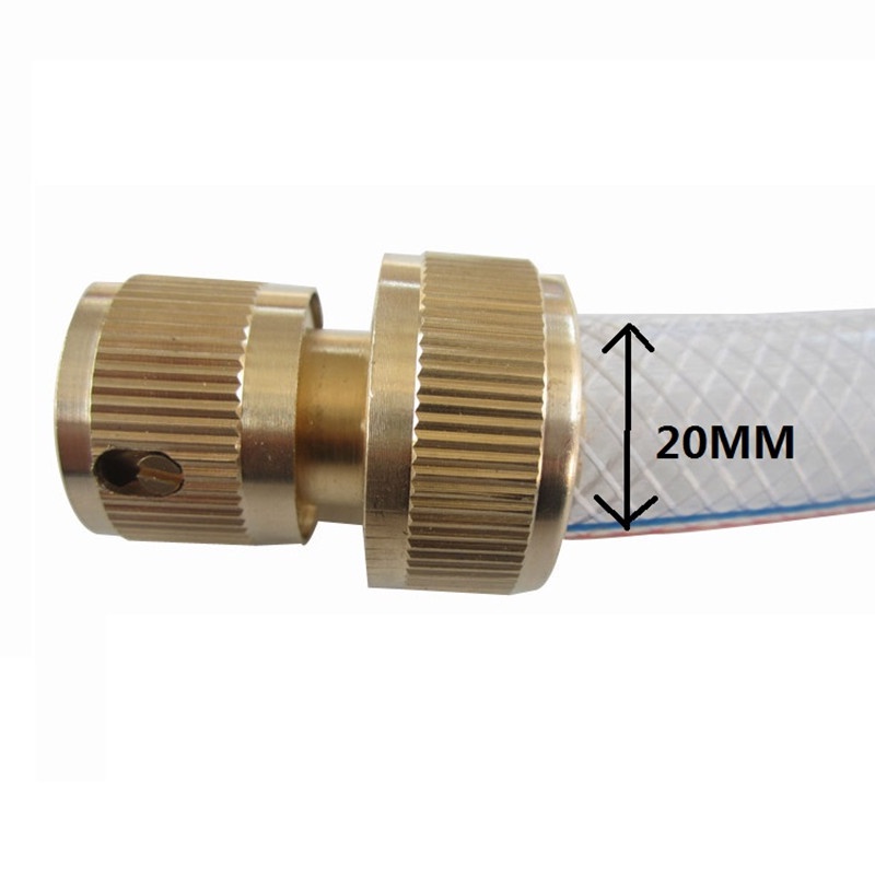 Combo 3 Đầu vòi xịt tăng áp phun nước rửa xe,tưới cây, có thể nối nhanh súng phun, dây nước 3/4Inch(DN20mm)