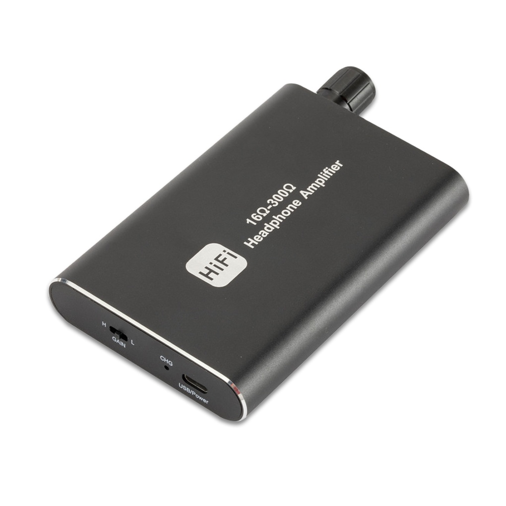 Mini Headphone Amplifier 3 5mm AUX HiFi 40Mw Rechargeable 16-300Ω Adapter 2 Stage Gain Switch Pocket Headset Amp forELEN