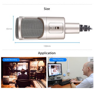 Mic thu âm mọi hướng Yanmai SF - 960 kèm phụ kiện