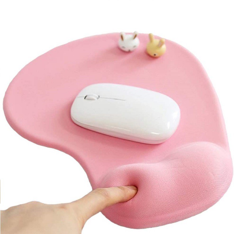 Miếng lót chuột máy tính LAMMCOU có đệm gel kê cổ tay hỗ trợ chơi game sử dụng trong văn phòng tiện lợi