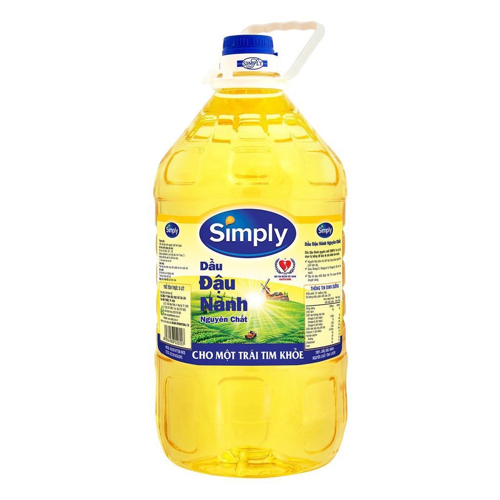 Dầu ăn Simply 5L