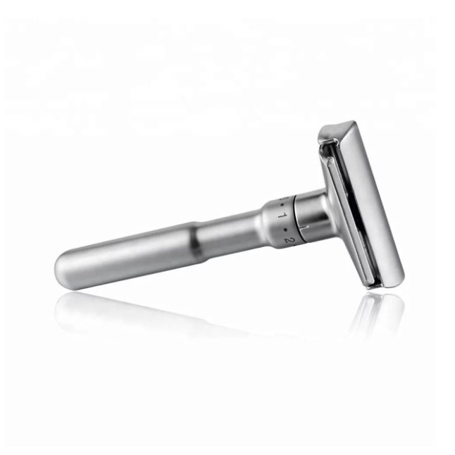 Dao Cạo Hợp Kim Không Rỉ Cán Xoay Điều Chỉnh Lưỡi