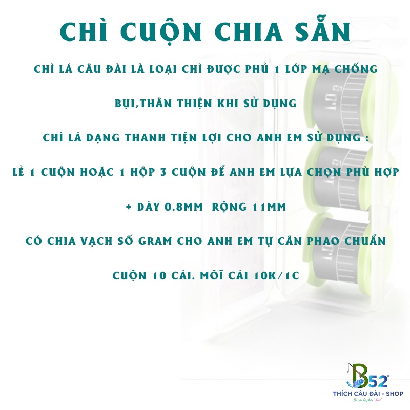 Chì chia sẵn Chuyên câu đài
