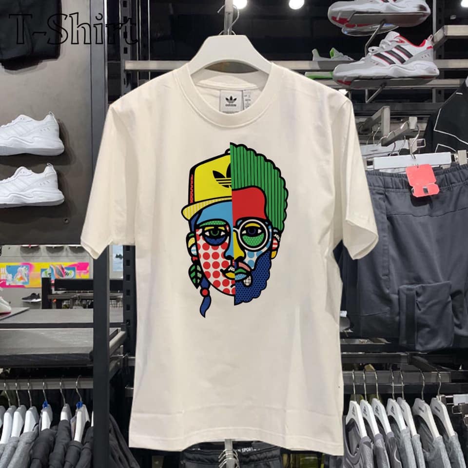 Áo thun adidaass dành cho nam nữ chất cotton siêu thoáng mát phom áo to rộng TT KING STORE