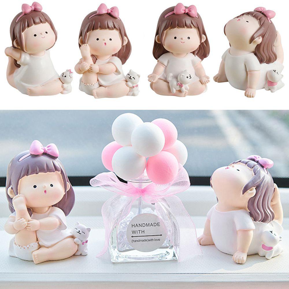 Mô Hình Nhân Vật WTTLE Bằng Nhựa Resin Trang Trí Nhà Cửa / Xe Hơi