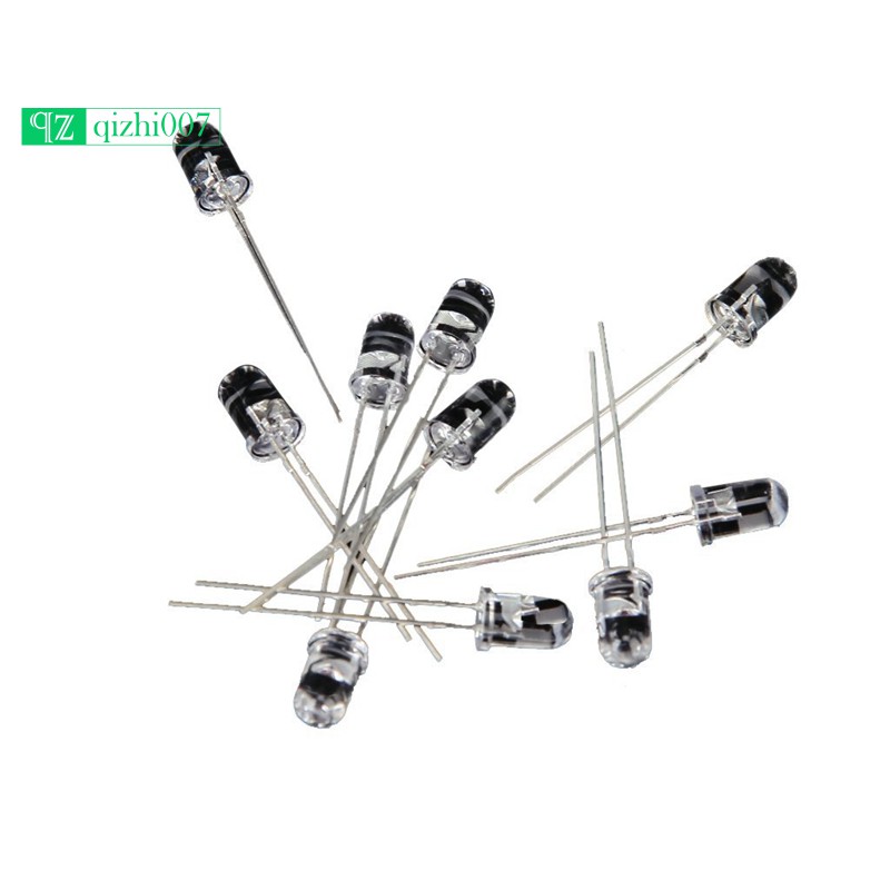 Set 10 điốt phát sáng hồng ngoại 5mm IR LED
