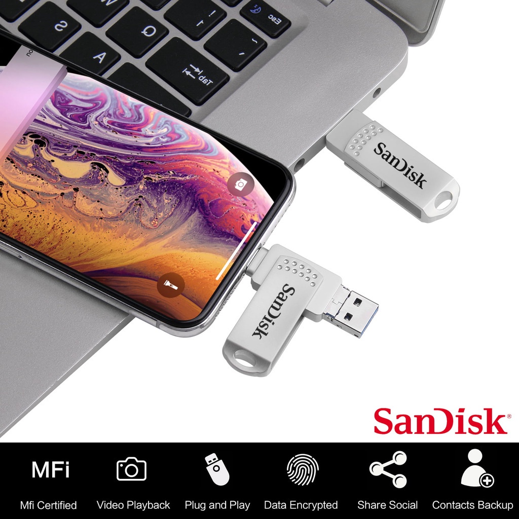 USB OTB 256GB dành cho điện thoại/ máy tính bàn tùy chọn