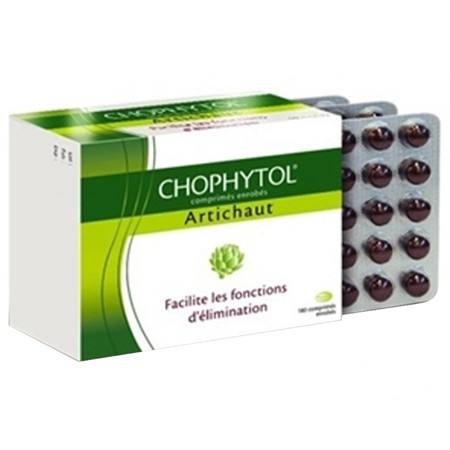 [ Hàng Pháp] Chophytol 200mg 180 viên giúp thông mật, lợi mật