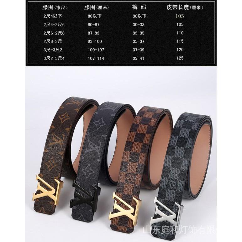 Thắt Lưng Da Bò Thật Phong Cách Hàn Quốc Thời Trang Cho Nam C1Ee