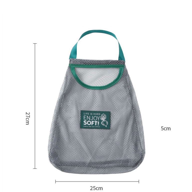 Túi lưới đựng hành tỏi bảo quản các loại gia vị củ quả đa năng