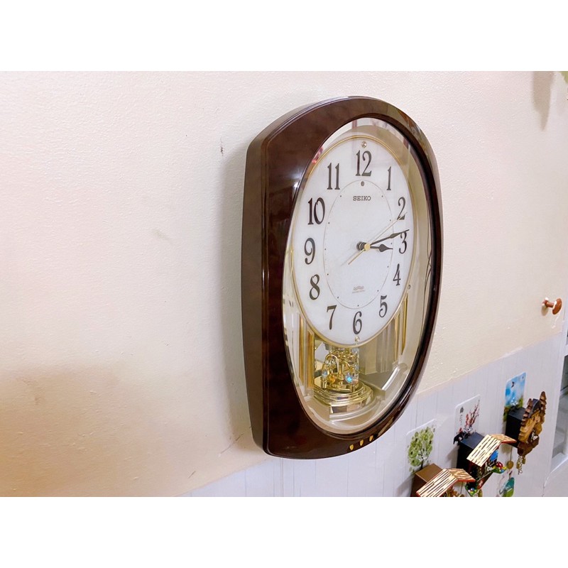 Đồng hồ treo tường có nhạc Nhật Seiko. Mã ST227