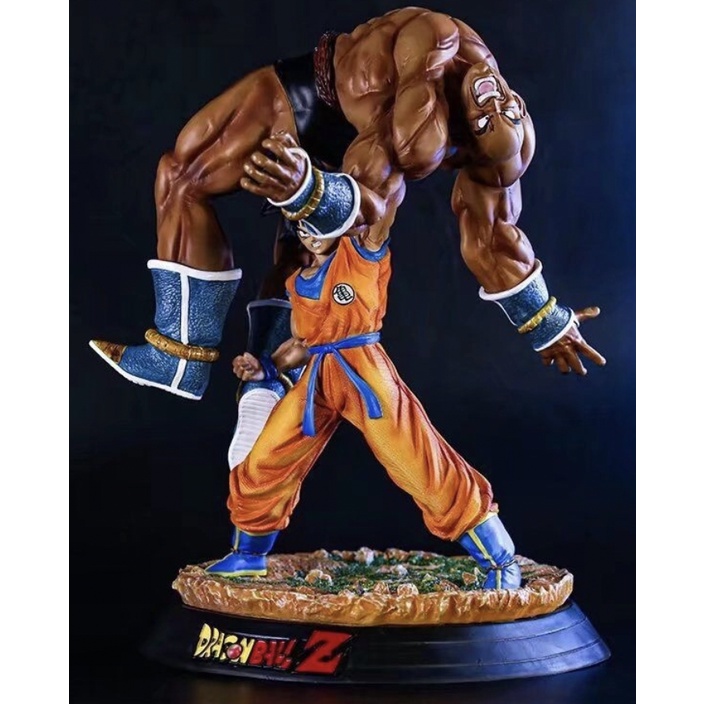 Siêu phẩm - Mô hình Dragonball Z Son Goku vs Nappa 45cm -5kg