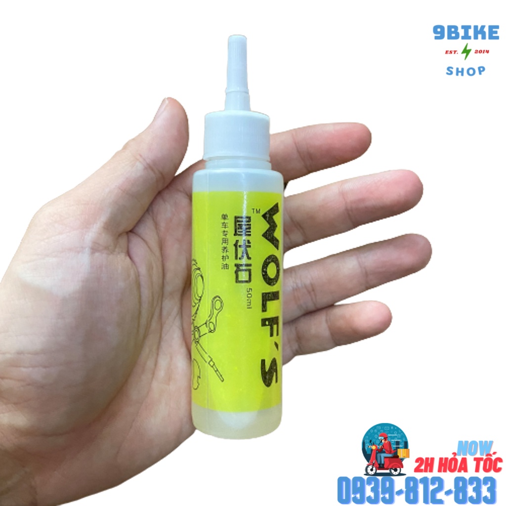 Dầu châm xích châm sên xe đạp Woft 50ml