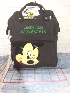 Balo bỉm sữa đi sinh mickey