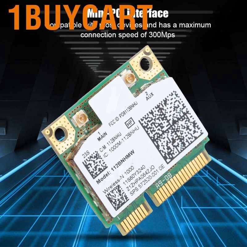 Card Mạng Không Dây 1buycart Cho Intel Link1000 N1000 112bnhmw Mini Pci-E 300 Mbit / S T420S / X220 / T520 | BigBuy360 - bigbuy360.vn