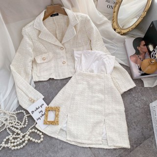 Set áo kèm váy ulzzang hot hit