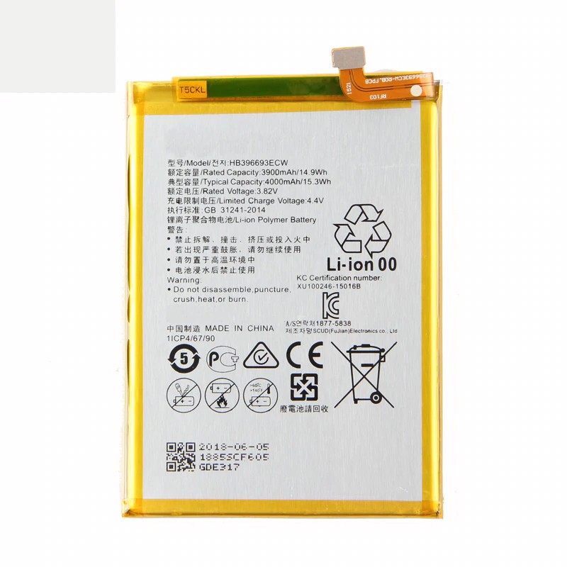 Pin Huawei HB396693ECW Ascend Mate 8 NXT-L09 NXT-L29 NXT-AL10 NXT-CL00 NXT-DL00 NXT-TL00 MT8-TL00 MT8-TL01