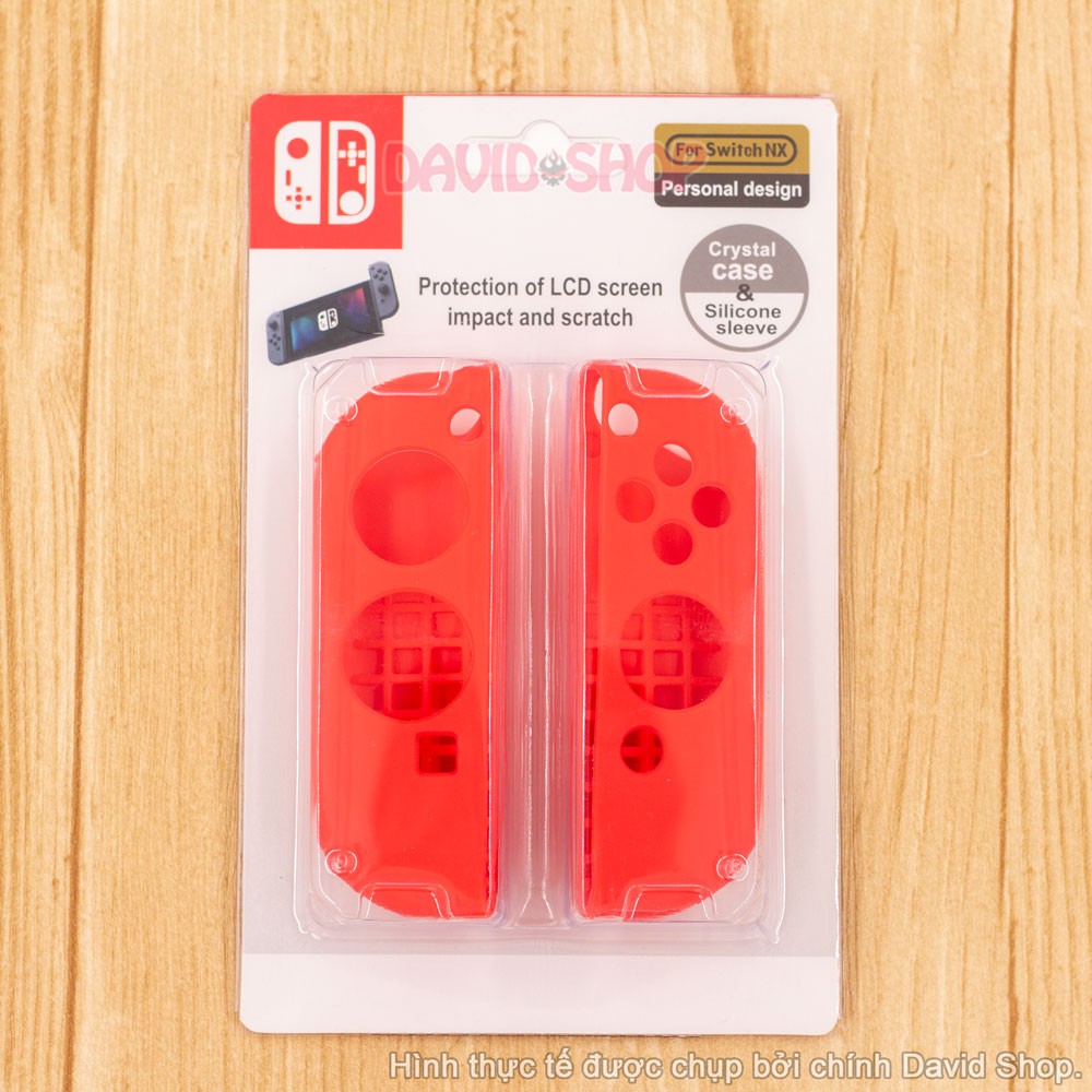 Case cao su dẻo cán lồi nhiều màu cho Joy-Con - Nintendo Switch