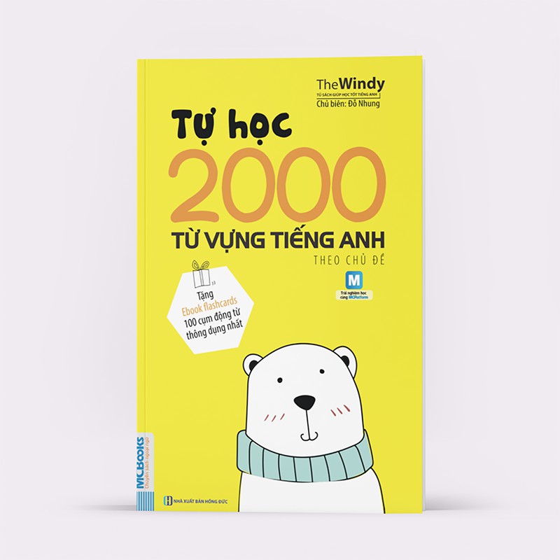 Sách - Tự Học 2000 Từ Vựng Tiếng Anh Theo Chủ Đề (Khổ Nhỏ - Học Cùng App MCBOOKS)