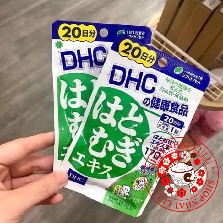 Viên uống trắng da  Coix Adlay Extract DHC Nhật Bản 20/60 viên 20/60 ngày | BigBuy360 - bigbuy360.vn