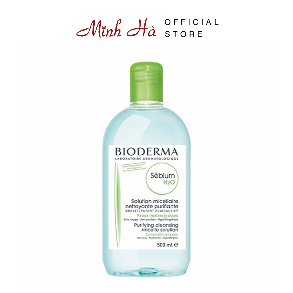 Nước tẩy trang Bioderma Sebium H2O 500ml dành cho da dầu