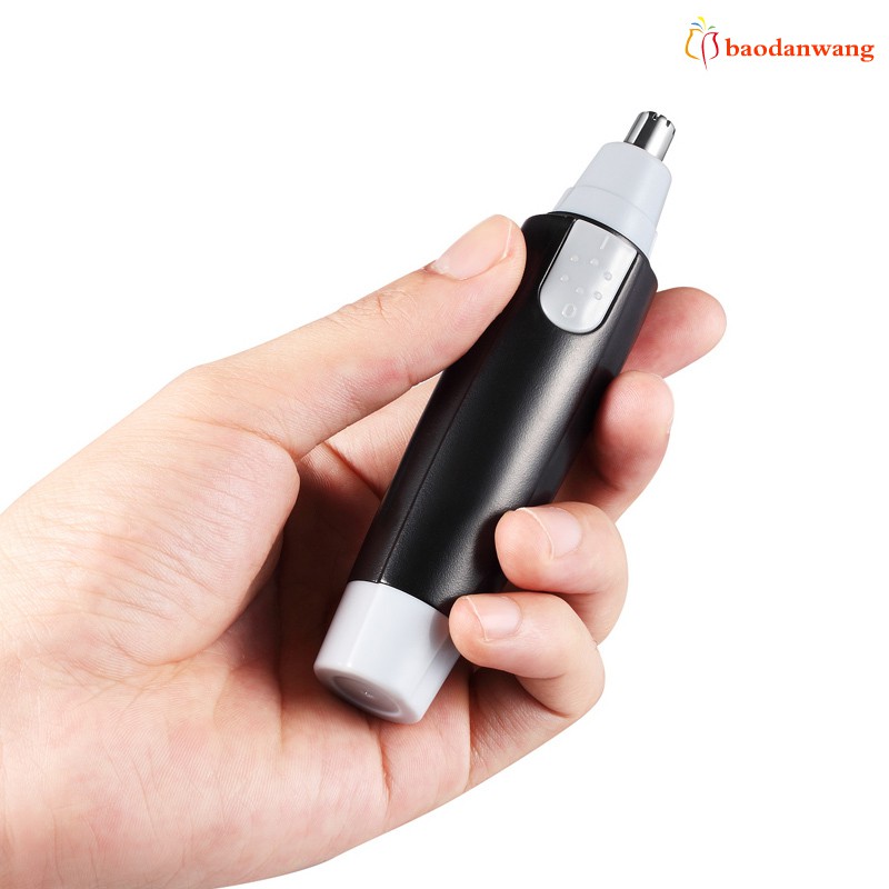 Tông đơ tỉa lông mũi 13.5cm dùng pin AA đa năng tiện dụng cho nam và nữ