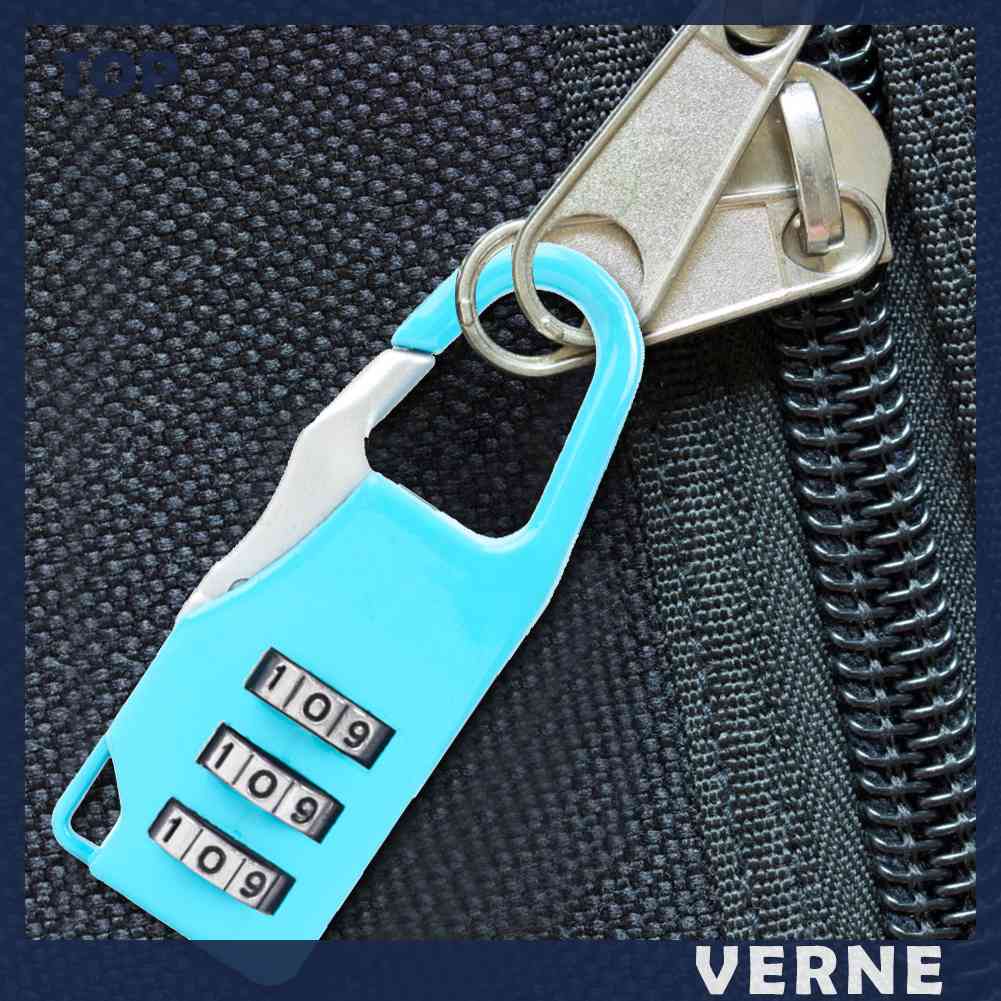 Ổ Khóa Hành Lý Mini 3 Chữ Số VERNE