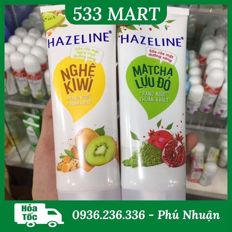 Sữa Rửa Mặt Hazeline Tuýp 50g/100g