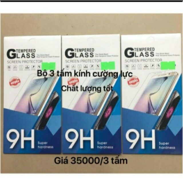 Bộ 3 kính cường lực Xiaomi mi 5 plus