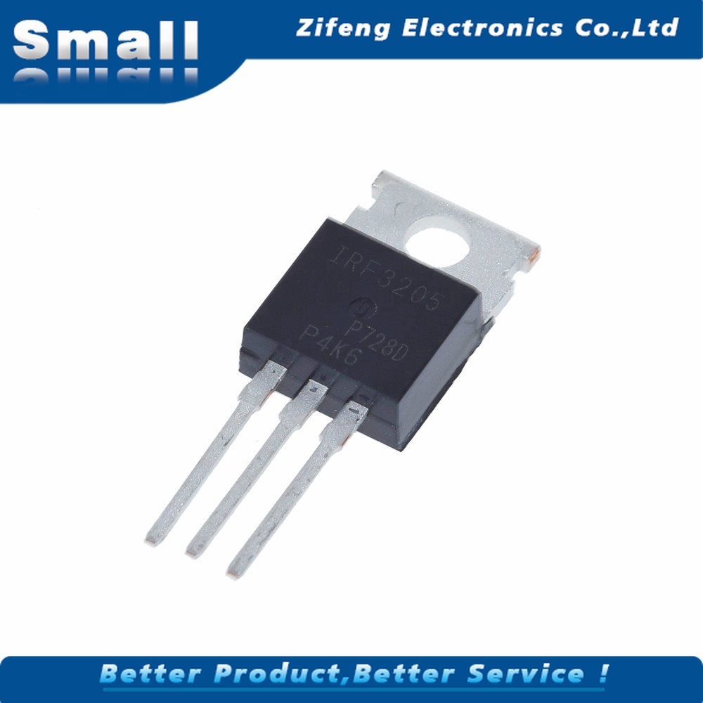 Bộ 10 phụ kiện điện IRF3205 IRF3205PBF MOSFET MOSFT 55V 98A 8mOhm 97.3nC TO-220 chuyên dụng