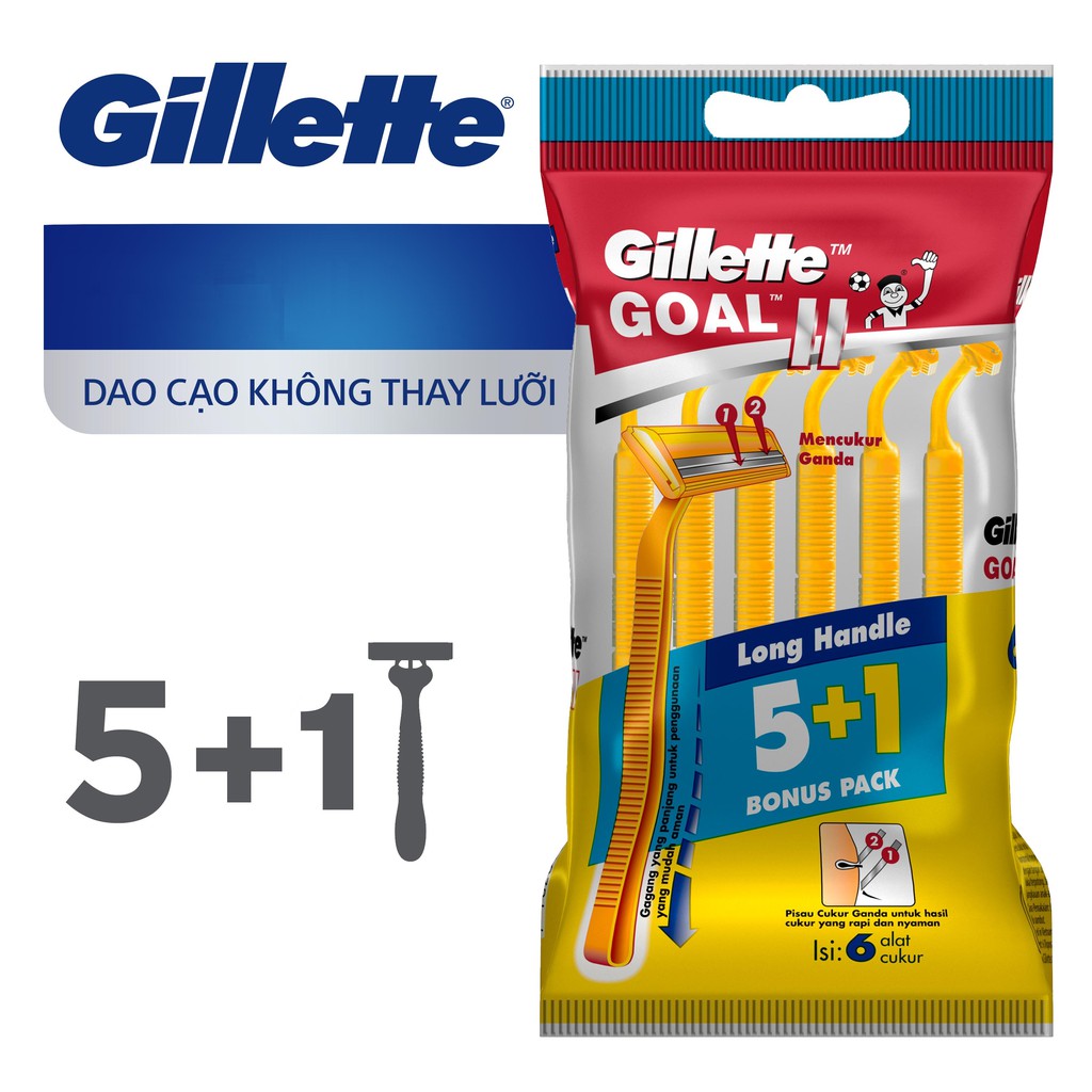 Dao cạo Gillette Super Thin cán váng túi