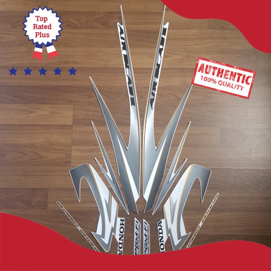 [HCM XẢ KHO MÙA DỊCH] BỘ TEM RỜI 3 LỚP DÁN FULL XE HONDA AIR BLADE VIỆT 2010 HÀNG CAO CẤP