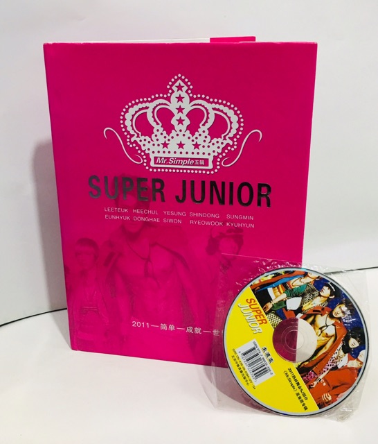 Superjunior photobook ảnh kpop loại dày 300k giảm còn 170k