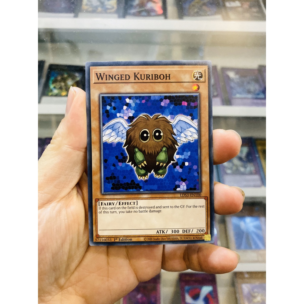 Thẻ Bài YugiOh! Mã LDS3-EN100 - Winged Kuriboh - Common - 1st Edition