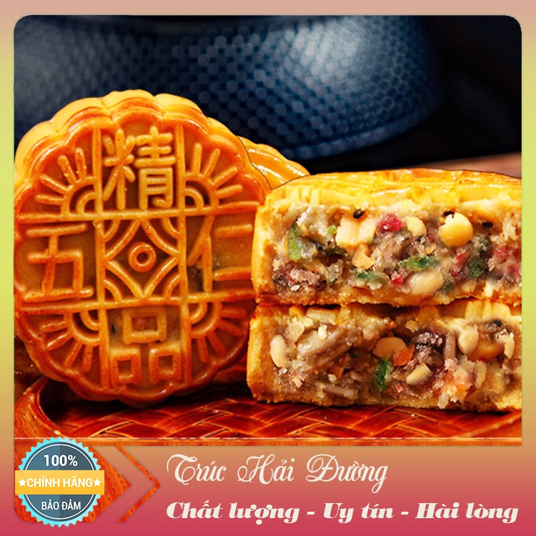 Bánh Trung Thu MoonCake Thập cẩm Đủ Vị Cổ Truyền Đậm Đà Bản Sắc Dân Tộc