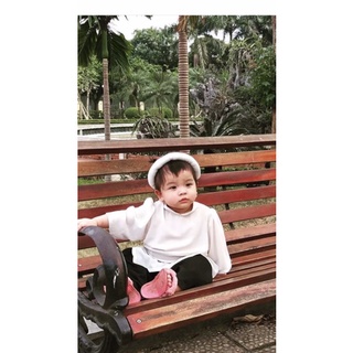 Áo dài trắng cho bé gái