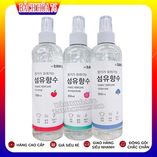 Giá siêu tốt BÁN SỈ - Xịt Thơm Quần Áo Fabric Perfume Hàn Quốc 250ml TNK113