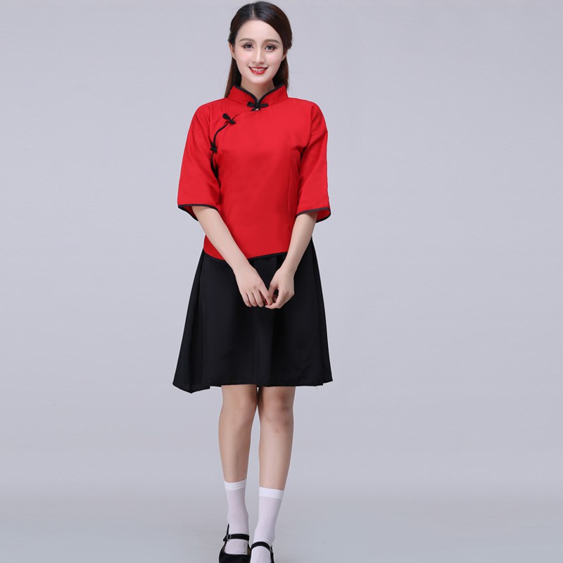 Trang Phục Nữ Bến Thượng Hải Trang Phục Nữ Sinh Trung Hoa