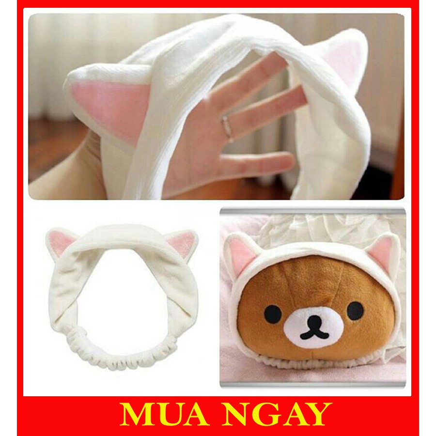 Băng Đô Trang Điểm Tai Mèo BD11